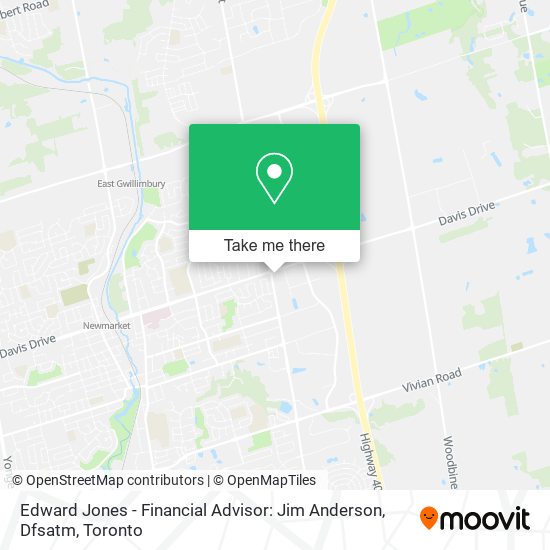 Edward Jones - Financial Advisor: Jim Anderson, Dfsatm map