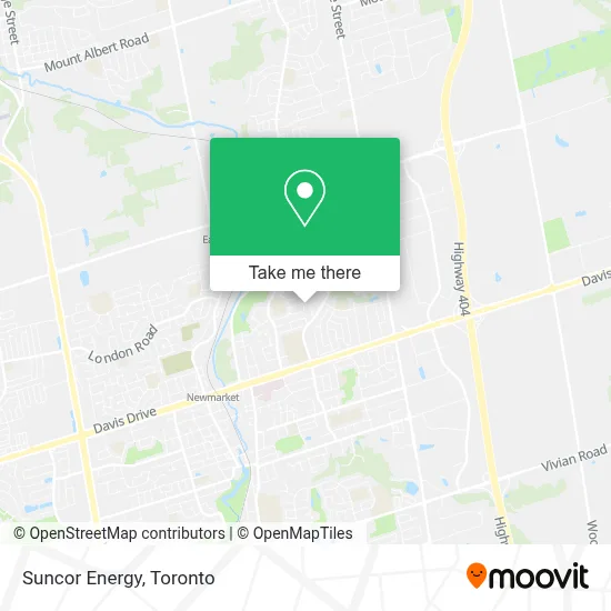 Suncor Energy map