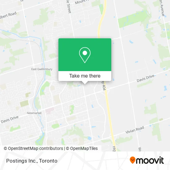 Postings Inc. map