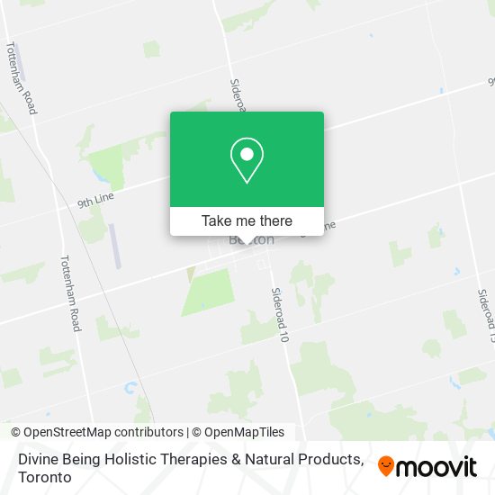 Divine Being Holistic Therapies & Natural Products map