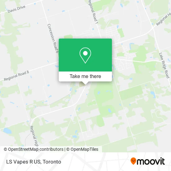 LS Vapes R US map