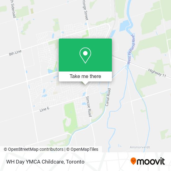 WH Day YMCA Childcare map