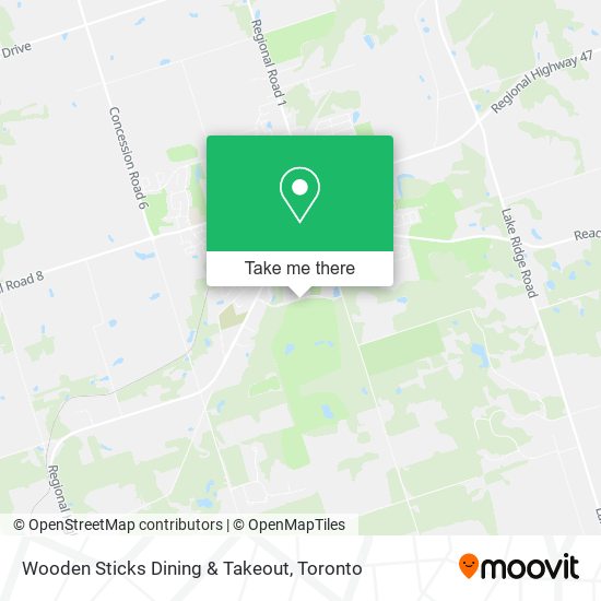 Wooden Sticks Dining & Takeout plan