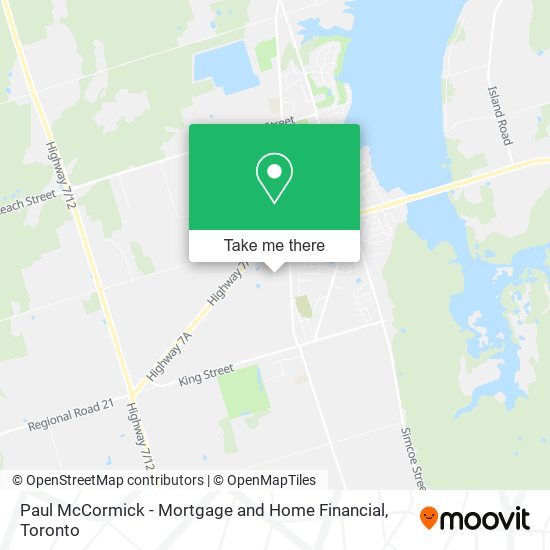 Paul McCormick - Mortgage and Home Financial map