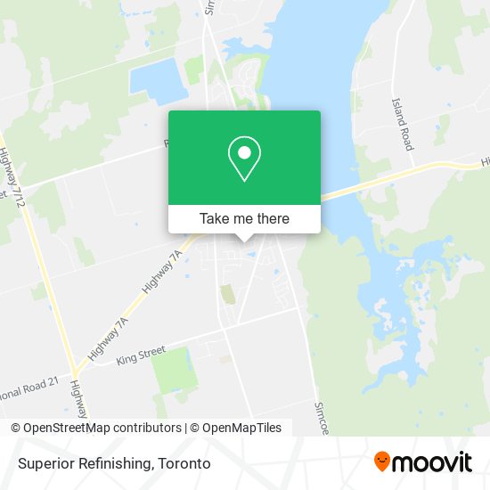Superior Refinishing map