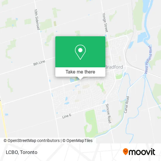 LCBO map