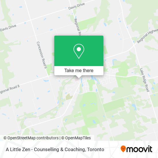 A Little Zen - Counselling & Coaching map