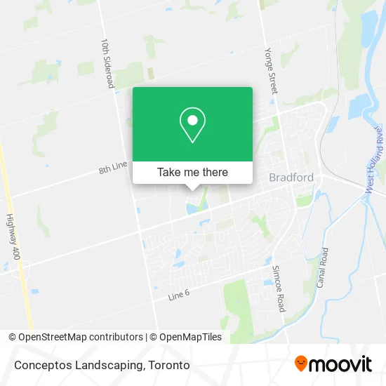 Conceptos Landscaping map