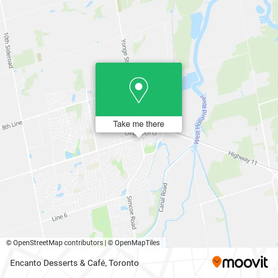 Encanto Desserts & Café map
