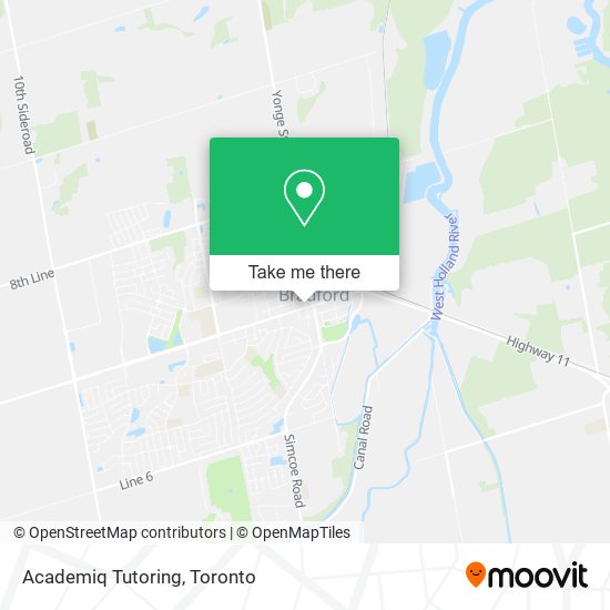 Academiq Tutoring map