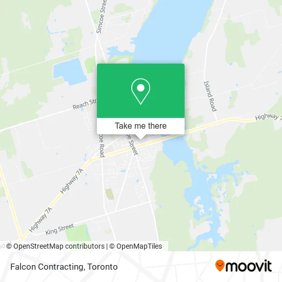 Falcon Contracting map