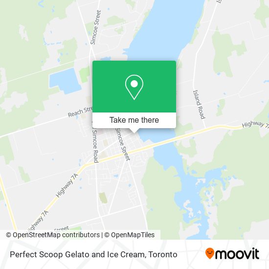 Perfect Scoop Gelato and Ice Cream map