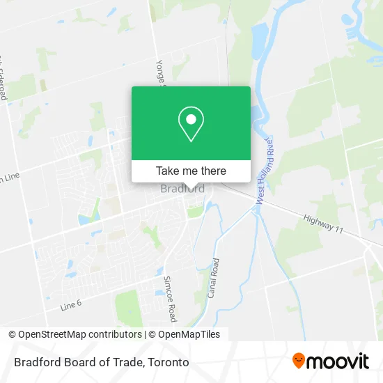 Bradford Board of Trade map