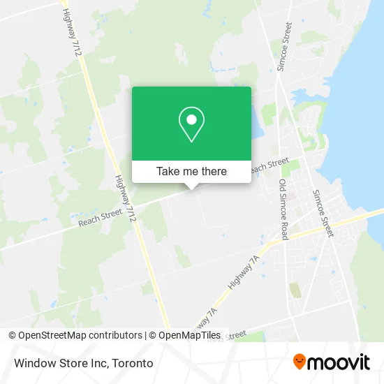 Window Store Inc map