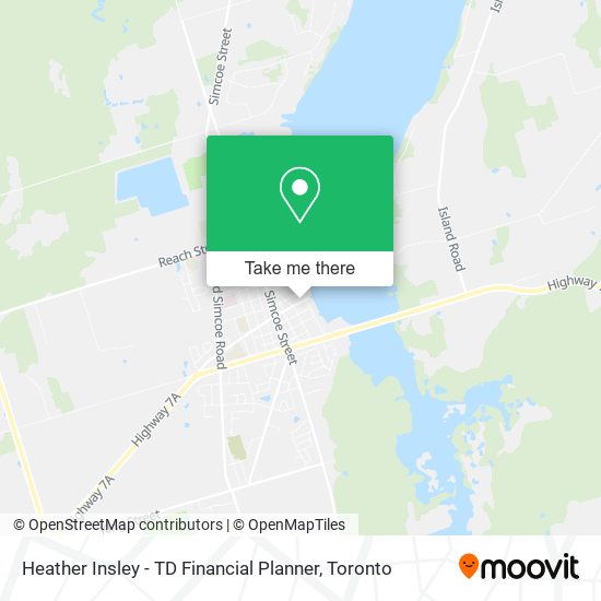 Heather Insley - TD Financial Planner map