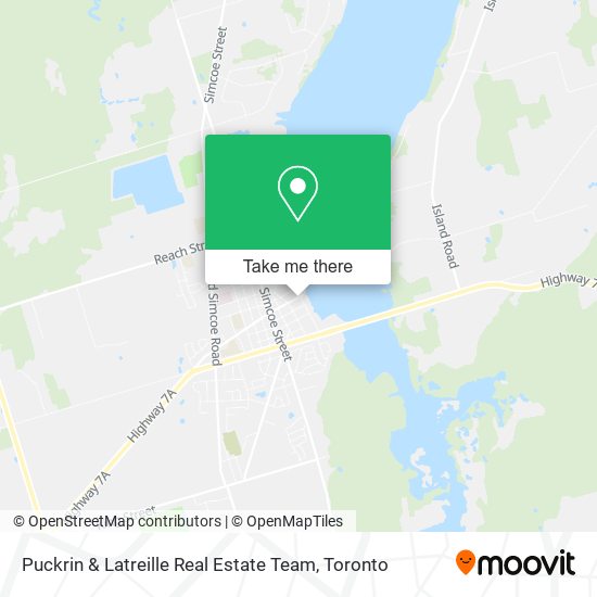 Puckrin & Latreille Real Estate Team map