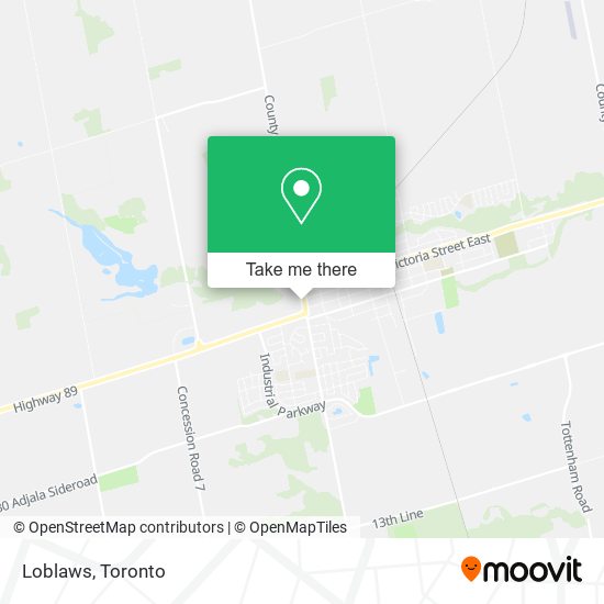 Loblaws map