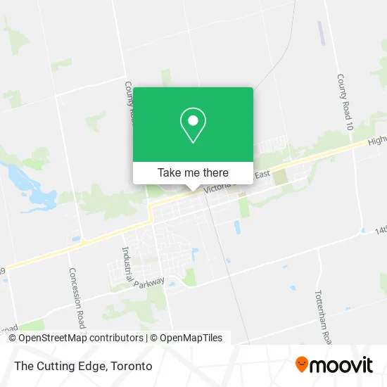 The Cutting Edge map