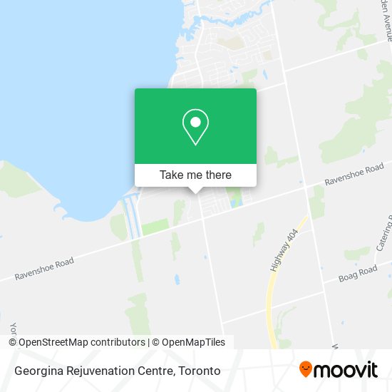 Georgina Rejuvenation Centre plan