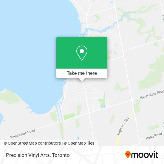 Precision Vinyl Arts map