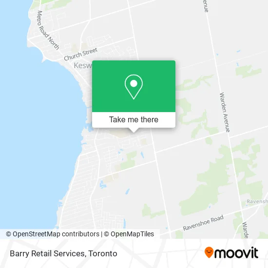Barry Retail Services map
