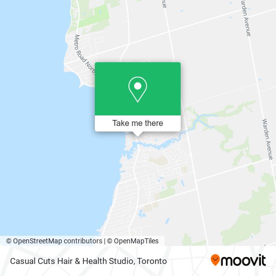 Casual Cuts Hair & Health Studio map