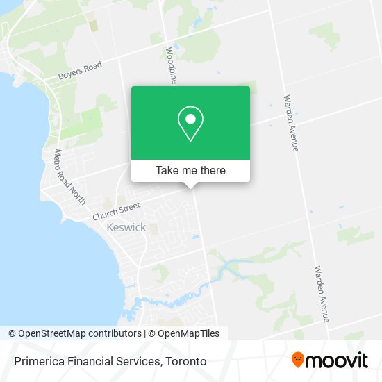 Primerica Financial Services map