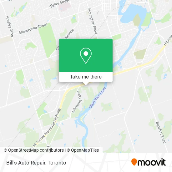 Bill's Auto Repair map