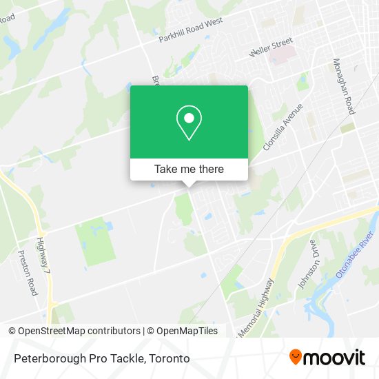 Peterborough Pro Tackle map