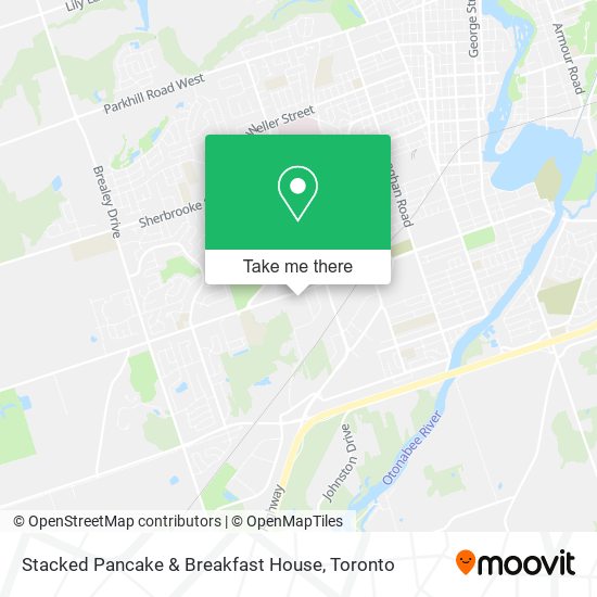 Stacked Pancake & Breakfast House map