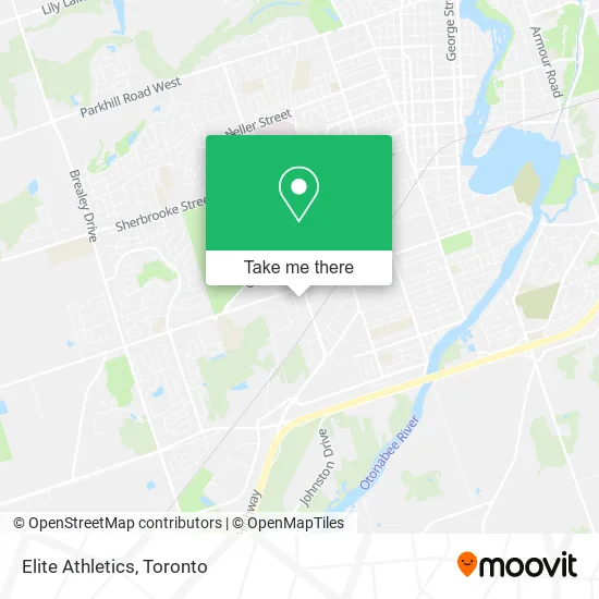 Elite Athletics map