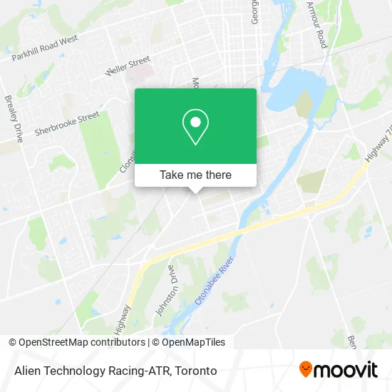 Alien Technology Racing-ATR map