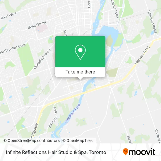 Infinite Reflections Hair Studio & Spa map