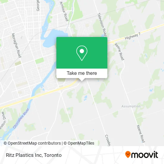 Ritz Plastics Inc map