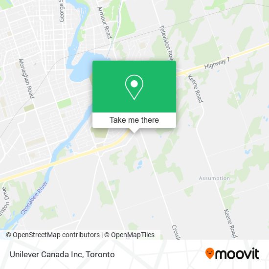 Unilever Canada Inc map