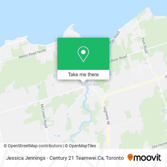 Jessica Jennings - Century 21 Teamwei.Ca map