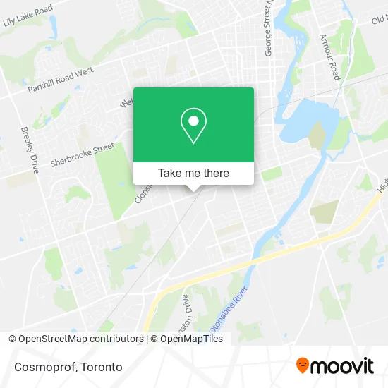 Cosmoprof map