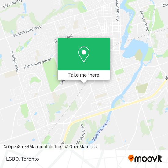 LCBO map