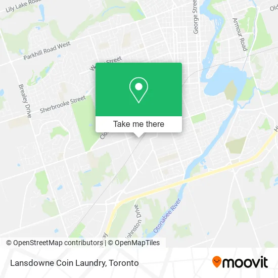 Lansdowne Coin Laundry map