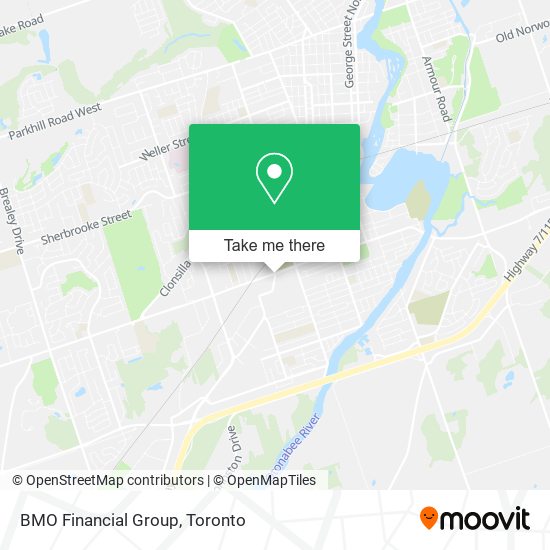 BMO Financial Group map