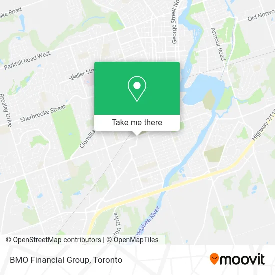 BMO Financial Group map
