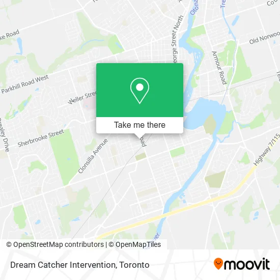 Dream Catcher Intervention map