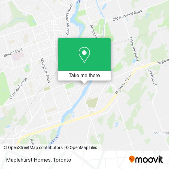 Maplehurst Homes map