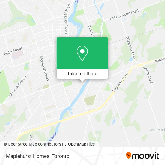 Maplehurst Homes map
