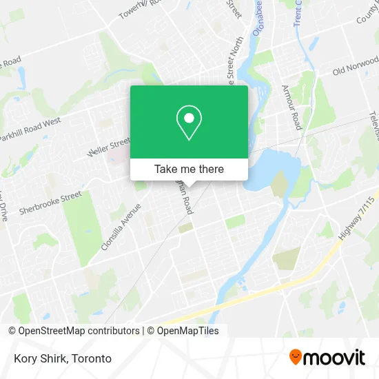 Kory Shirk map