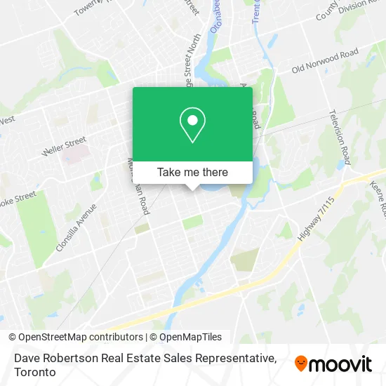 Dave Robertson Real Estate Sales Representative map