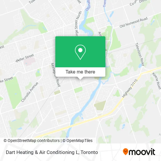 Dart Heating & Air Conditioning L map