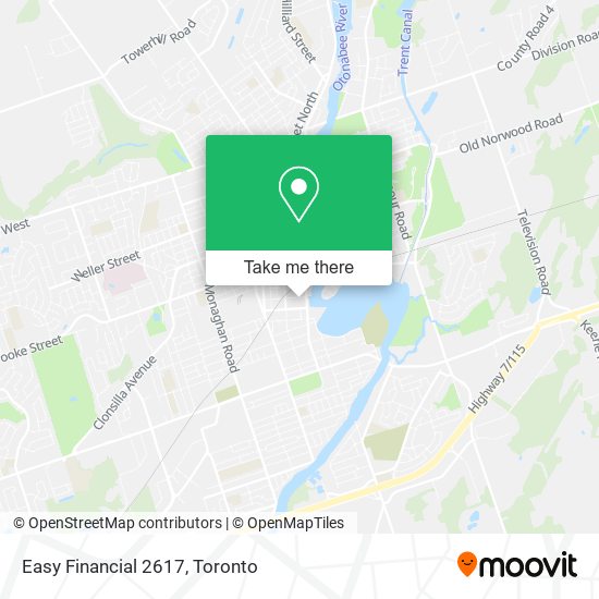 Easy Financial 2617 map