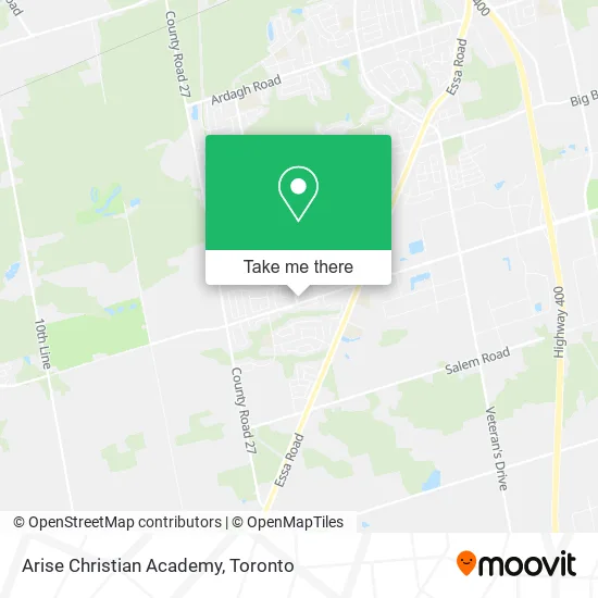 Arise Christian Academy map
