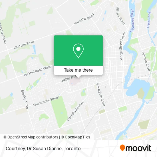 Courtney, Dr Susan Dianne map